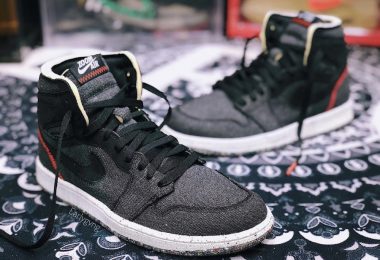 AIR JORDAN 1 HIGH ZOOM由再生材料制成