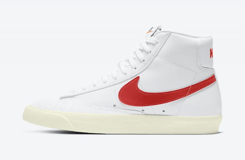 NIKE BLAZER MID发布“ HABANERO RED”耐克鞋