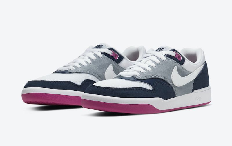 NIKE SB GTS RETURN更新为粉红色和海军蓝