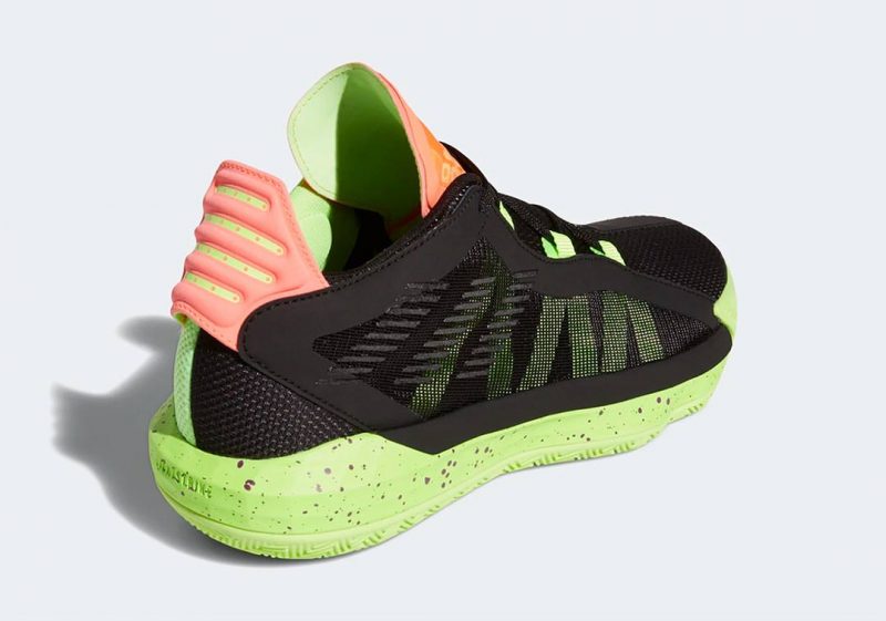 adidas Dame 6“ Signal Green” adidas Dame 6“ Signal Green”