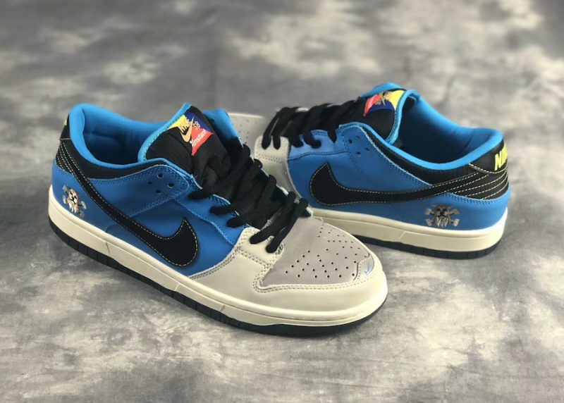 Swoosh, SKATEBOARDS X, SB Dunk Low, Nike SB Dunk Low, Nike SB Dunk, Nike SB, Dunk, 3M反光 - INSTANT SKATEBOARDS X 耐克 NIKE SB DUNK LOW配有3M反光脚趾