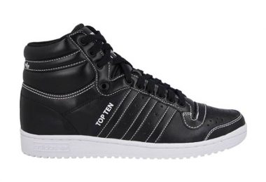 阿迪达斯板鞋, 运动鞋, Top Ten Hi, Adidas Top Ten Hi - 阿迪达斯 Adidas Top Ten Hi经典款三叶草高帮板鞋