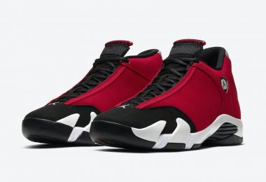 AIR JORDAN 14“ GYM RED”的官方照片