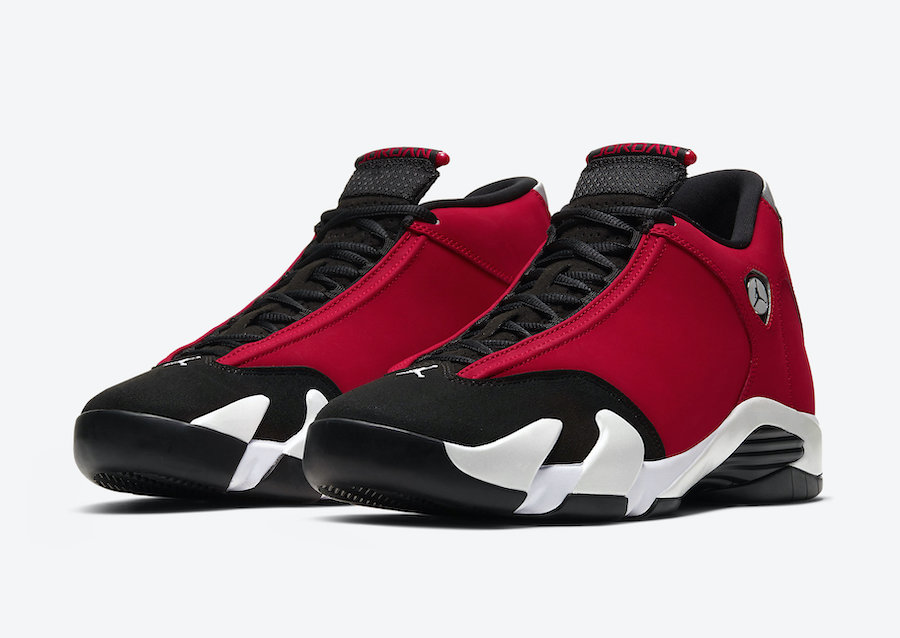 AIR JORDAN 14“ GYM RED”的官方照片