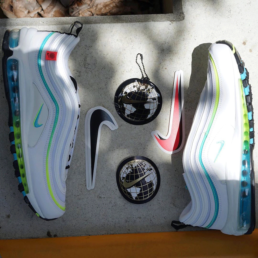 Worldwide Pack, Nike Air Mx 97“ Worldwide”, Nike Air Max 97, Nike Air Max, Nike Air, NIKE, Black, Air Max - 耐克将AIR MAX 97添加到“全球包装”中