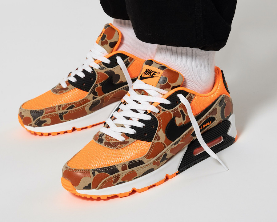 NIKE AIR MAX 90“ ORANGE CAMO”将于6月26日发布