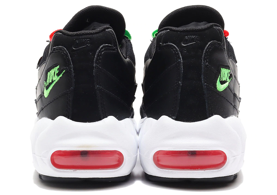 Nike Air Max 95 Worldwide Black Green Crimson CV9030-001发售日期