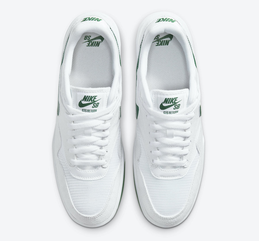 Nike SB GTS Return White Green CD4990-101发售日期