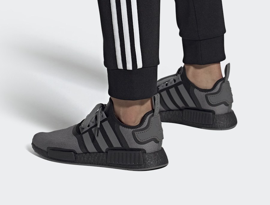 ADIDAS NMD R1灰色和黑色可选