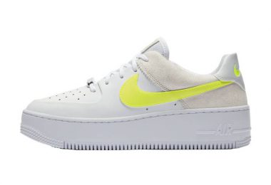 高帮篮球鞋, 运动鞋, Swoosh, Nike Air Force 1 Sage Low, Nike Air Force 1 Low, Nike Air Force 1, Nike Air, Air Force 1 - 耐克 Nike Air Force 1 Sage Low 空军一号低帮高频热压鞋面