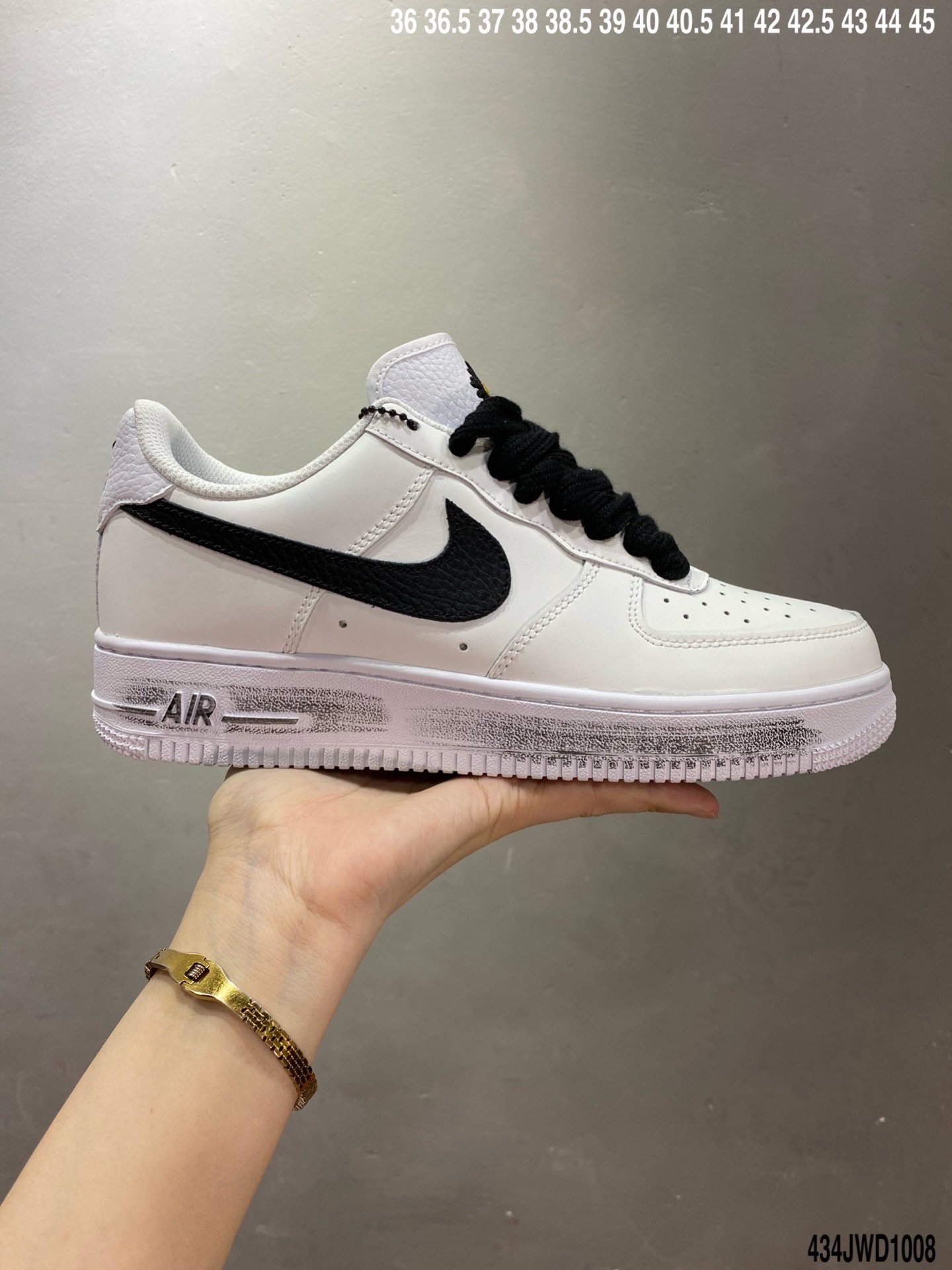 皮革白黑小雏菊, 板鞋, Nike Air Force 1, Nike Air, NIKE, G-Dragon, FORCE 1, Air Force 1 - PEACEMINUSONE x Nike Air Force 1 '07 Low"Para-Noise 2.0"空军低帮经典百搭休闲运动板鞋