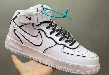 耐克 Nike Air Force 1 Mid 3M反光变色龙 空军一号低帮百搭休闲运动板鞋