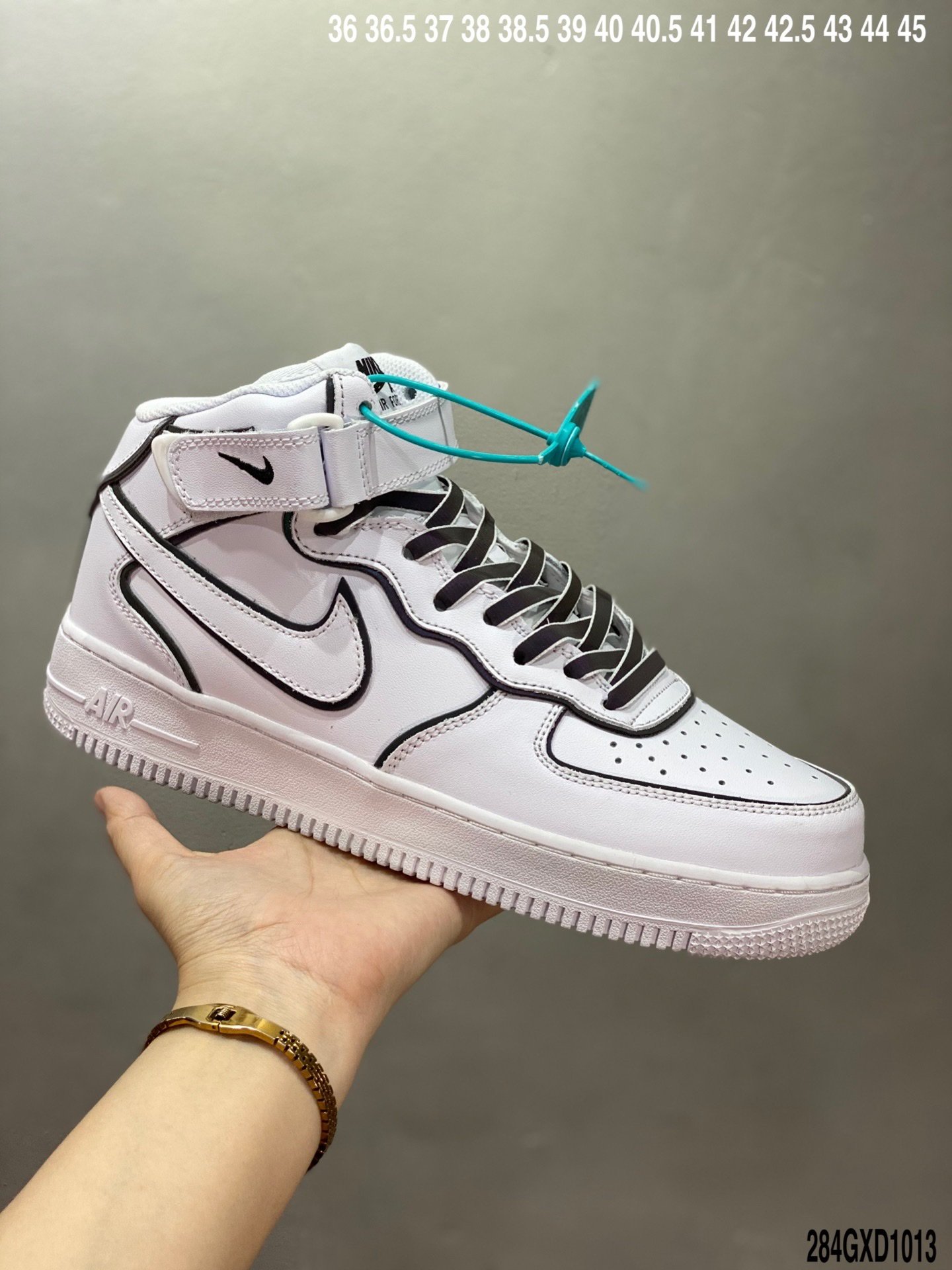 耐克 Nike Air Force 1 Mid 3M反光变色龙 空军一号低帮百搭休闲运动板鞋