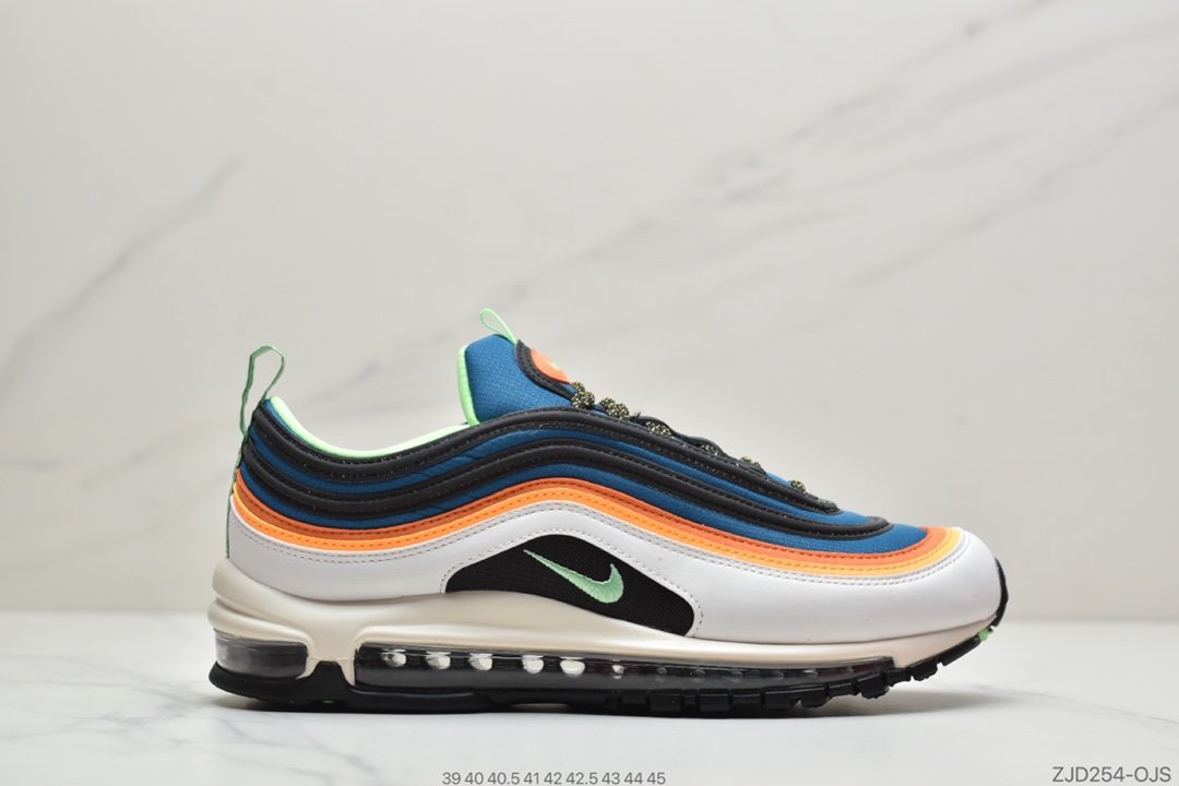 Nike Air Max 97, Nike Air Max, Nike Air, NIKE, Air Max 97, Air Max - 耐克Nike Air Max 97全掌气垫跑步鞋ID:ZJD254-OJR