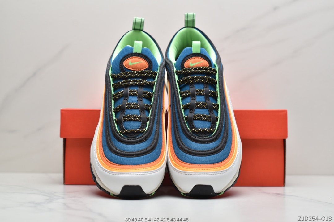 Nike Air Max 97, Nike Air Max, Nike Air, NIKE, Air Max 97, Air Max - 耐克Nike Air Max 97全掌气垫跑步鞋ID:ZJD254-OJR