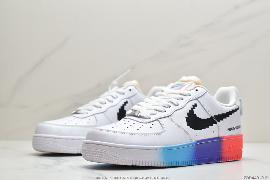 空军一号, 板鞋, 休闲板鞋, Swoosh, OFF-WHITE x, NIKE, JUST DO IT, AF1 - 耐克NIKE OFF-WHITE x Nike Force 1 空军一号电玩英雄联盟皮肤休闲板鞋