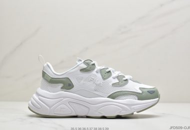 Fila Ray Tracer 斐乐新款老爹鞋 泫雅上脚同款 复古风重现 原鞋开版定制ID:JFD509-OJR