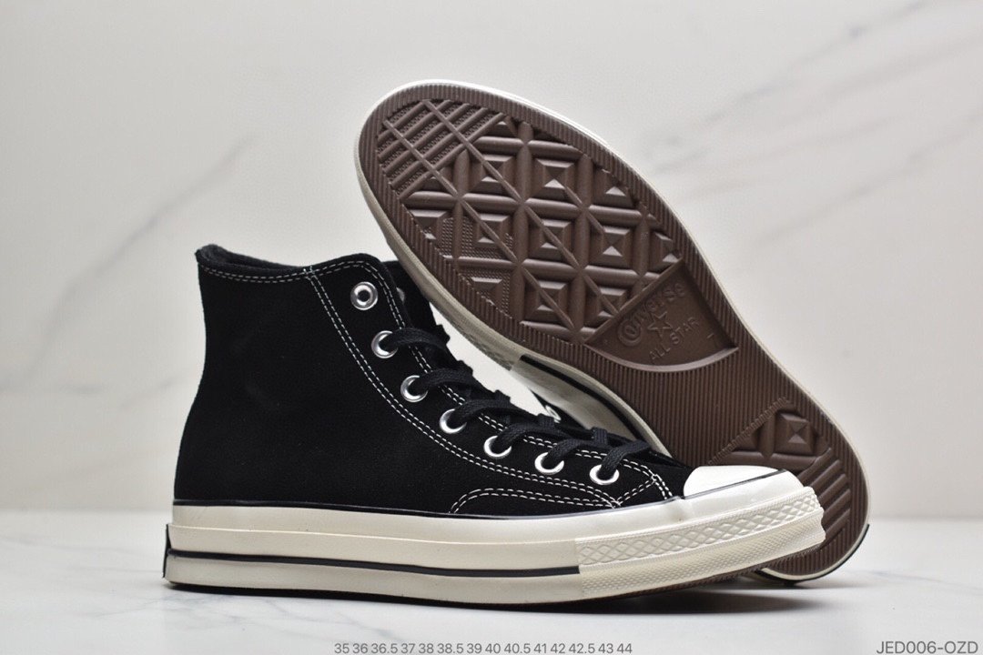 匡威, Converse, 1970S - 匡威CONVERSE 1970s 麂皮经典百搭，复古时尚，最适合秋季的穿搭材质首选