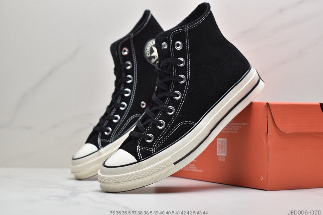 匡威, Converse, 1970S - 匡威CONVERSE 1970s 麂皮经典百搭，复古时尚，最适合秋季的穿搭材质首选