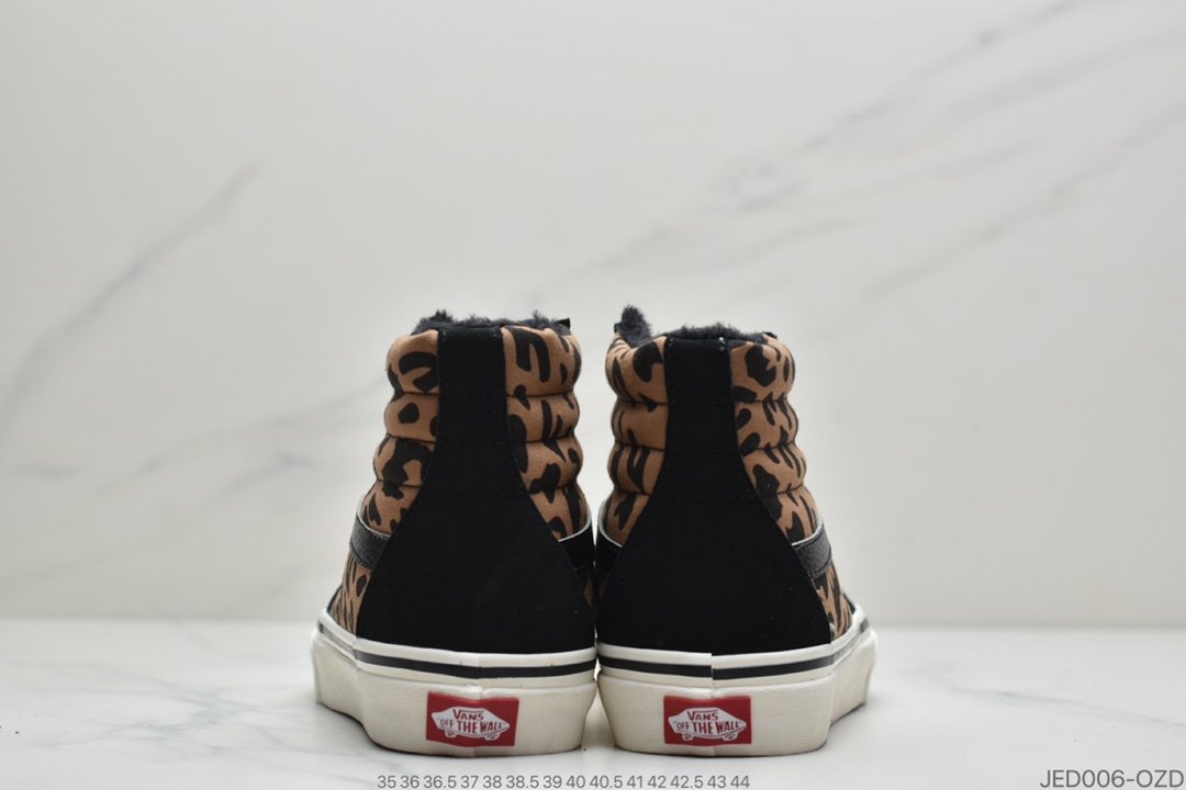 Vans - 万斯Vans Sk8-HI黑色保暖天鹅绒材质硫化底ID:JED006-OZD