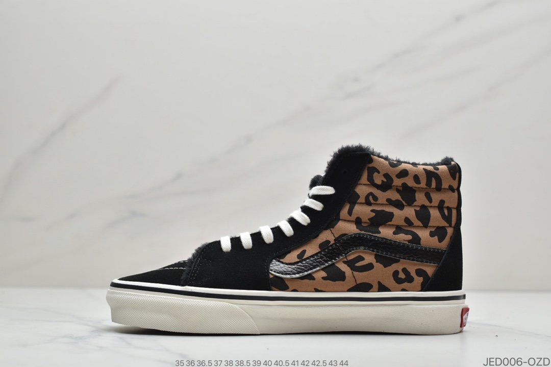 Vans - 万斯Vans Sk8-HI黑色保暖天鹅绒材质硫化底ID:JED006-OZD