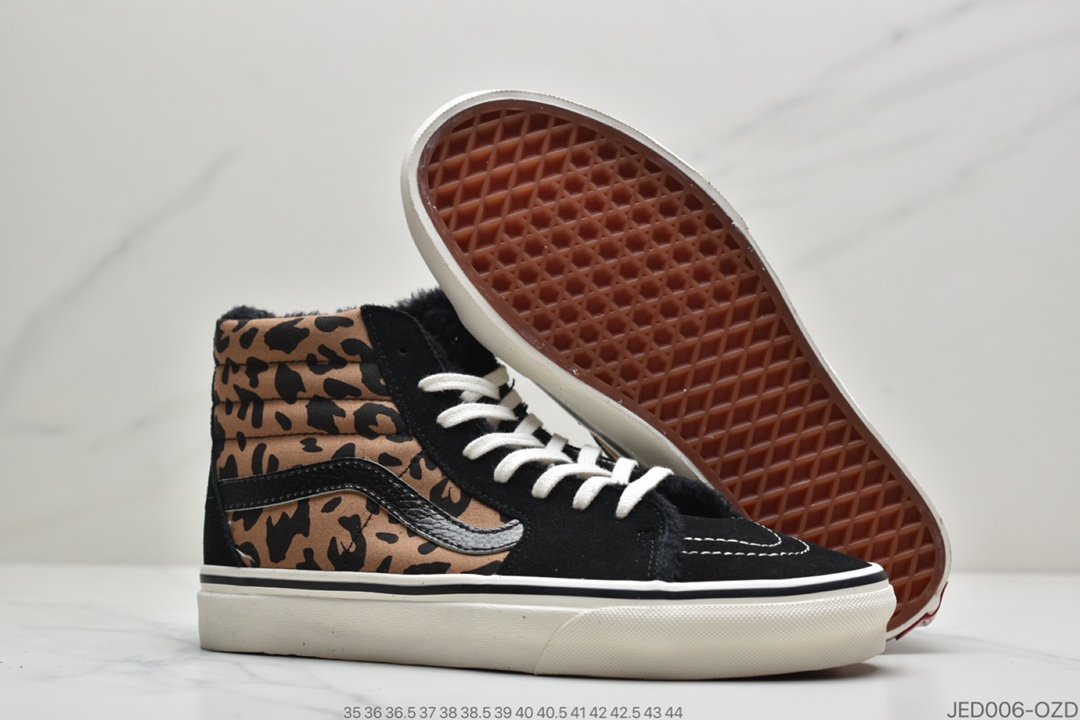 Vans - 万斯Vans Sk8-HI黑色保暖天鹅绒材质硫化底ID:JED006-OZD