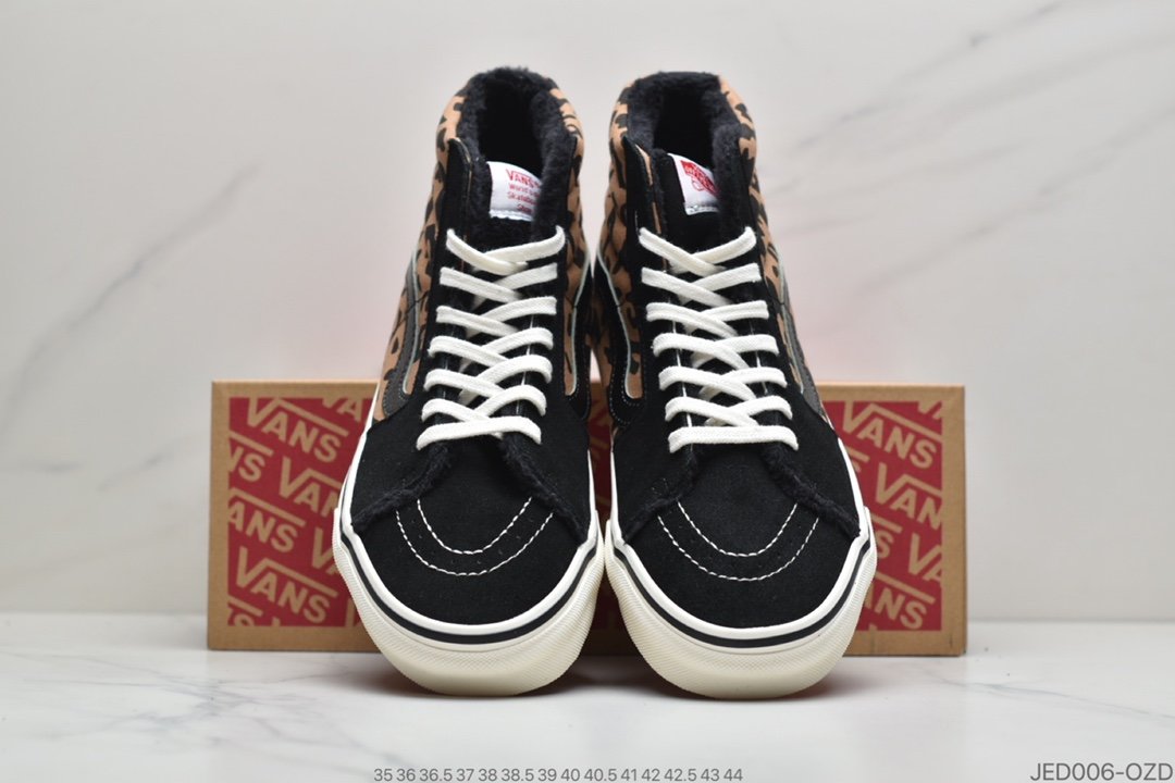 Vans - 万斯Vans Sk8-HI黑色保暖天鹅绒材质硫化底ID:JED006-OZD