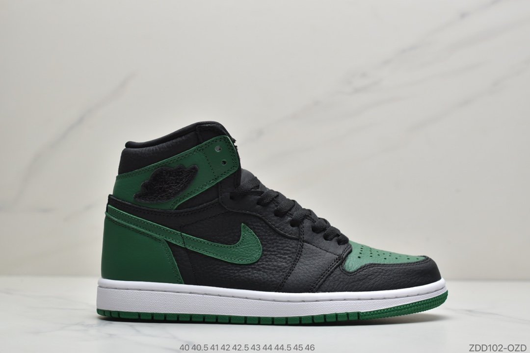 高帮, 芝加哥, 篮球鞋, Jordan, Chicago, Aj1, Air Jordan 1, Air Jordan - 耐克Air Jordan 1 Retro High OG"Chicago"AJ1乔丹一代高帮百搭文化运动篮球鞋“芝加哥白红”