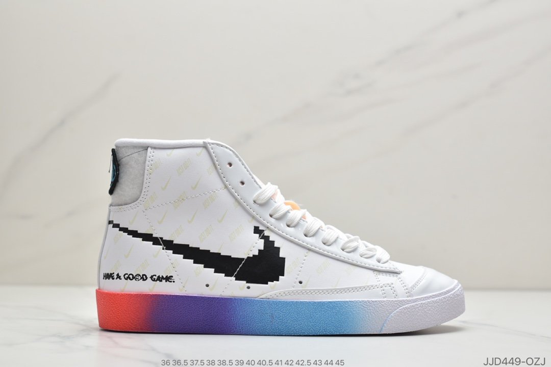 Nike Blazer Mid ’77 Vintage“ Have A Good Game”电玩 开拓者高帮休闲板鞋 DC3280-101