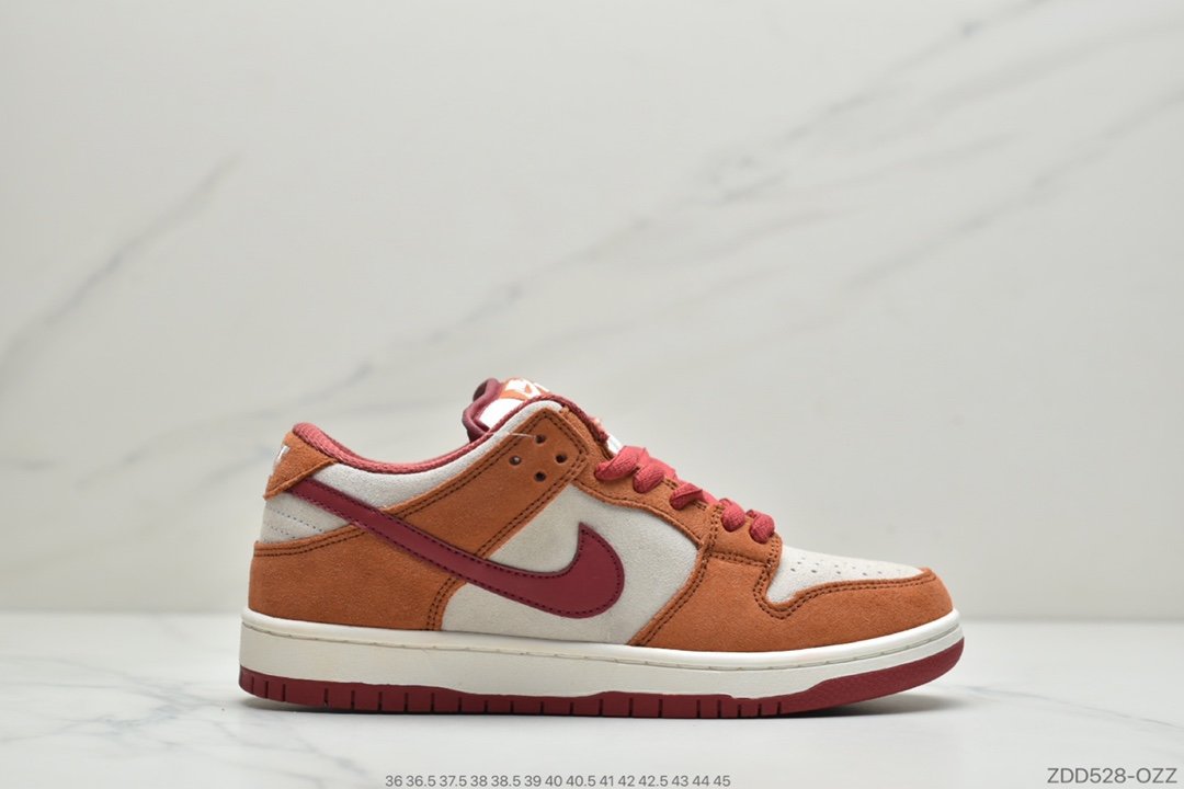 板鞋, Zoom Air, SB Dunk Low, Nike SB Dunk Low, Nike SB Dunk, Nike SB, Nike Dunk, Dunk Low - 耐克 Nike SB Dunk Low 黑红奶牛 扣篮系列复古低帮休闲运动滑板板鞋