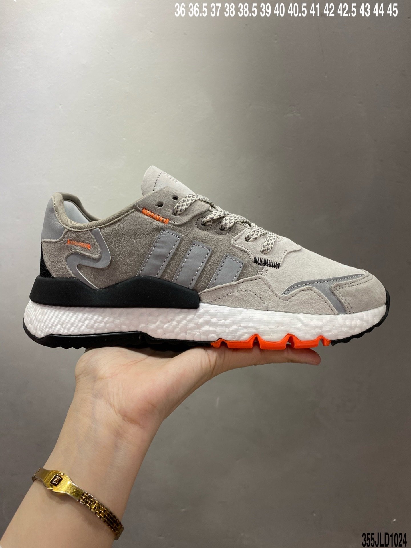 Adidas Nite Jogger 2020 Boos 三叶草 联名夜行者ID：355JLD1024