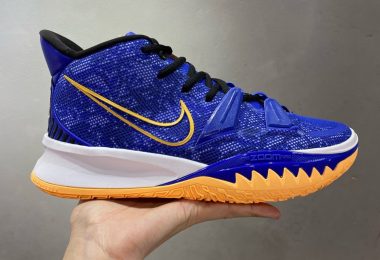 Nike Kyrie 7 Pre Heat Ep 欧文7 全鞋身原档案刺绣细节精准还原 后跟内置原厂MD缓震中底