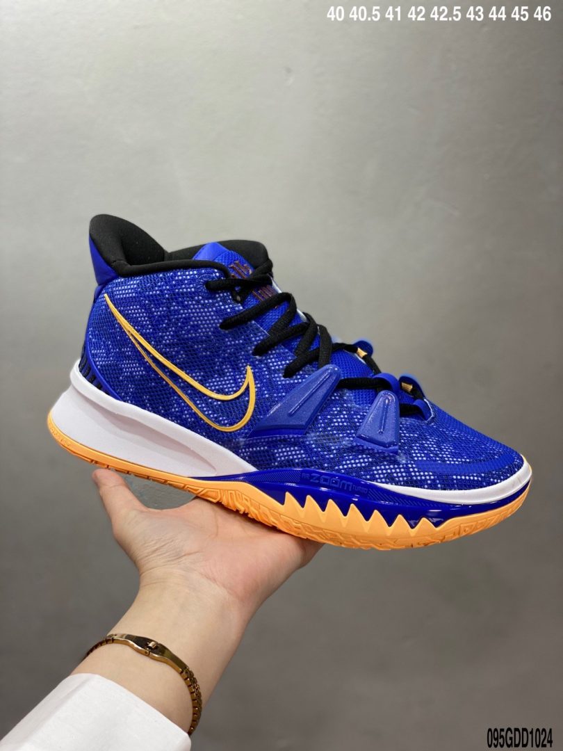 欧文7, 欧文, Zoom, Turbo, re Heat Ep, NIKE, Kyrie 7 - Nike Kyrie 7 Pre Heat Ep 欧文7 全鞋身原档案刺绣细节精准还原 后跟内置原厂MD缓震中底