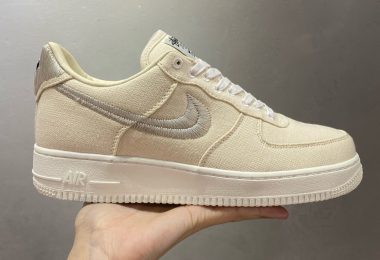 Nike Air Force 1 Stussy x Nike Air Force 1 “斯图西联名米白”ID：284GXD1024