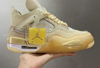 Union LA x Air Jordan 4 Retro”Guava Ice” off AIR诠释市场最强四代原楦原档案开发纸版楦型