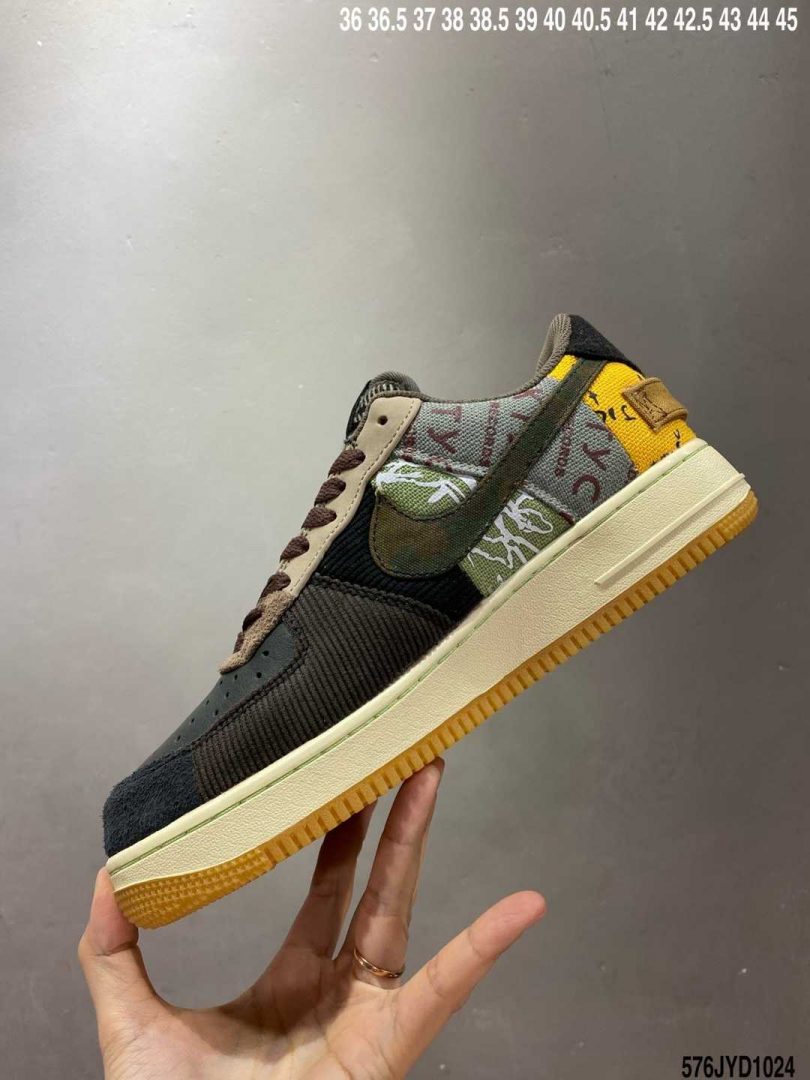 联名, Travis Scott, FORCE 1, Air Force 1 - Travis Scott x Air Force 1 TS超限量联名 终端性价比版本 提前原鞋高价购入 拆解分析开发