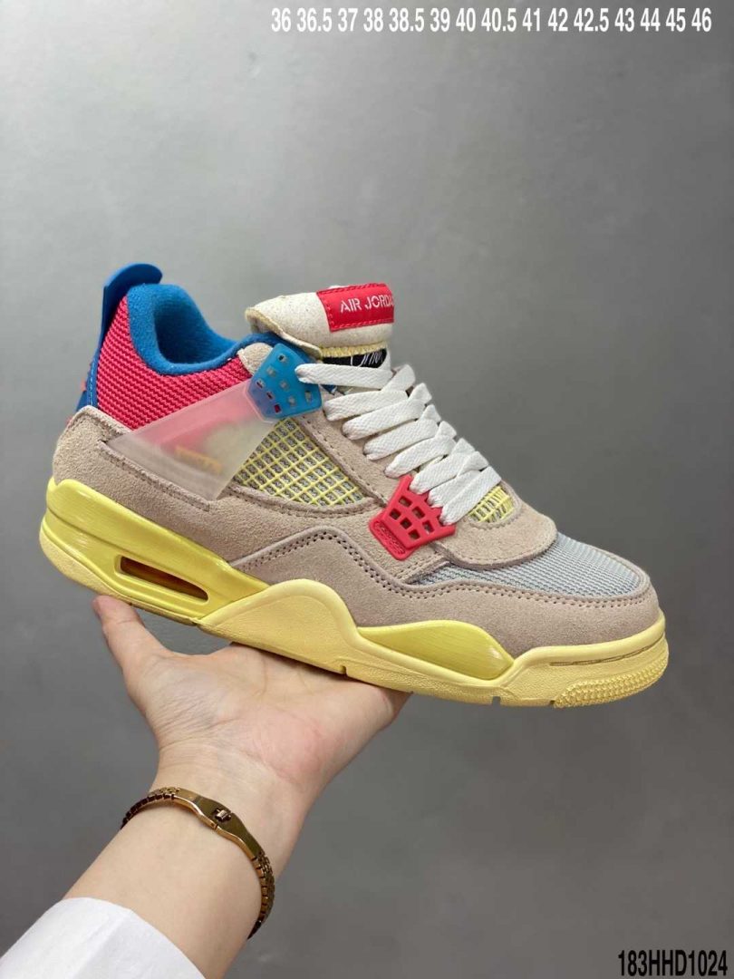 Jordan, Guava Ice, Air Jordan 4, Air Jordan - Union LA x Air Jordan 4 Retro"Guava Ice" 诠释市场最强四代原楦原档案开发纸版楦型