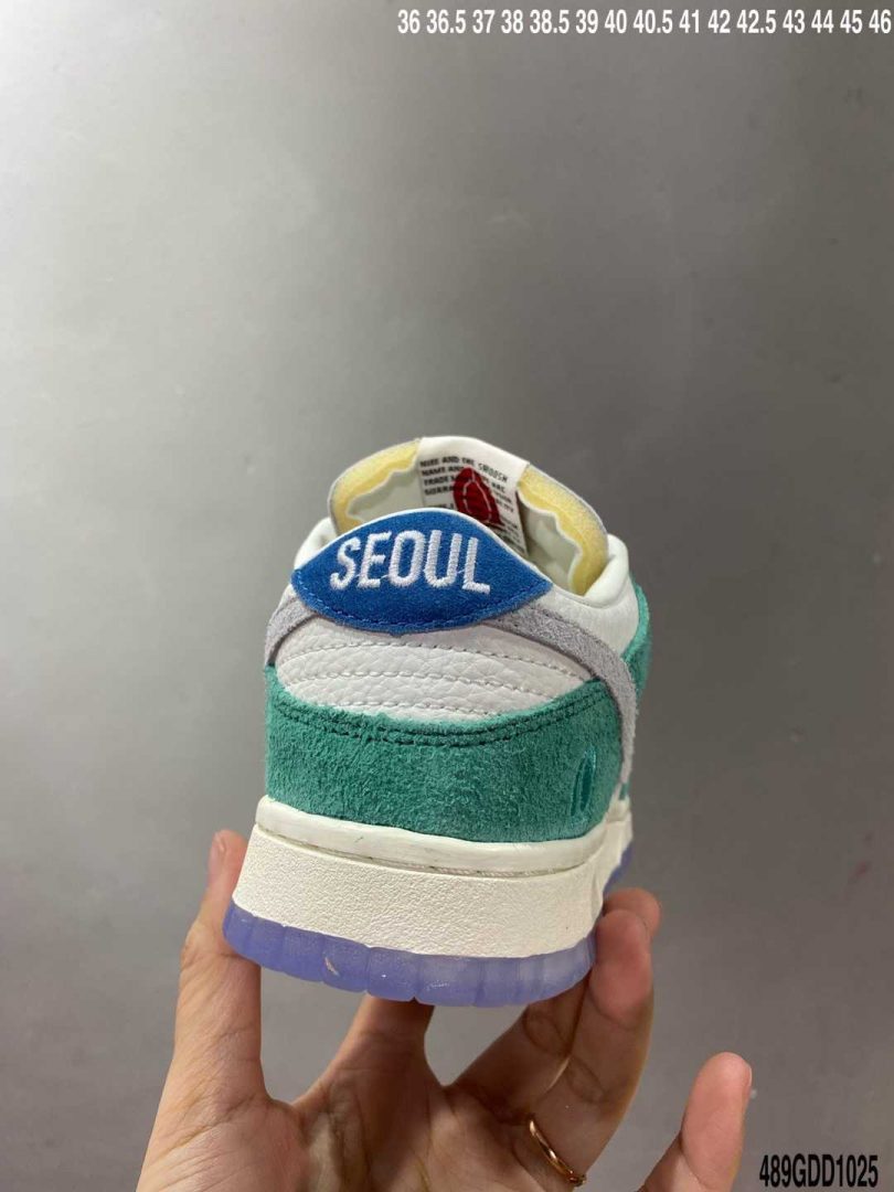 蒂夫尼蓝, 涡轮绿, Swoosh, Road Sign, NIKE, Dunk - NK Dunk SB Road Sign 涡轮绿/蒂夫尼蓝 头层出货 韩国品牌 Kasina 与 Nike 打造的的韩国限定湖水绿配色