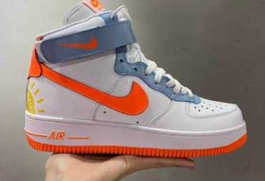 AIR FORCE 1 MID 3M 蓝橘海外官方发售配色 全网实拍首发⚠ #原楦头原纸板 打造最纯正空军版型