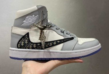 纯原版本 Dior x Air Jordan 1 High OG AJ1乔1迪奥联名CN8607-002 男子文化篮球鞋