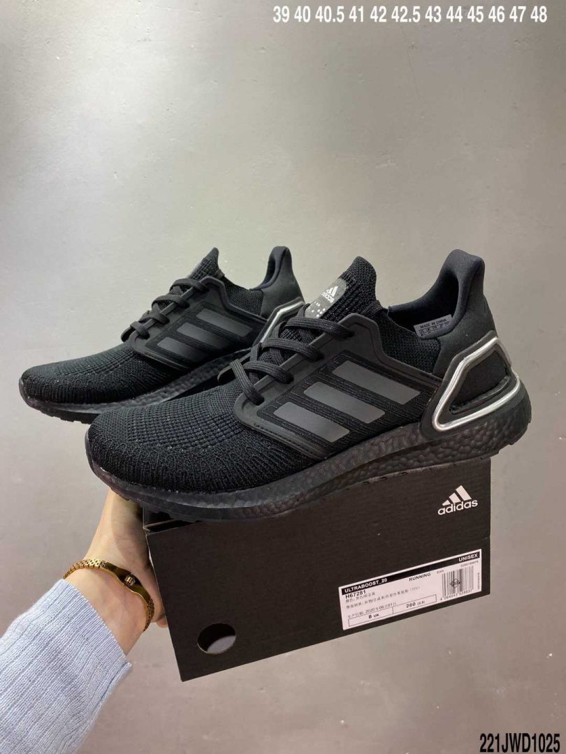 跑鞋, 慢跑鞋, Ultraboost 20, Ultraboost, Boost 2020, Boost, Adidas Ultraboost 20, Adidas - 阿迪达斯Adidas UltraBoost 2020 袜套式针织鞋面休闲运动慢跑鞋ID：221JWD1025