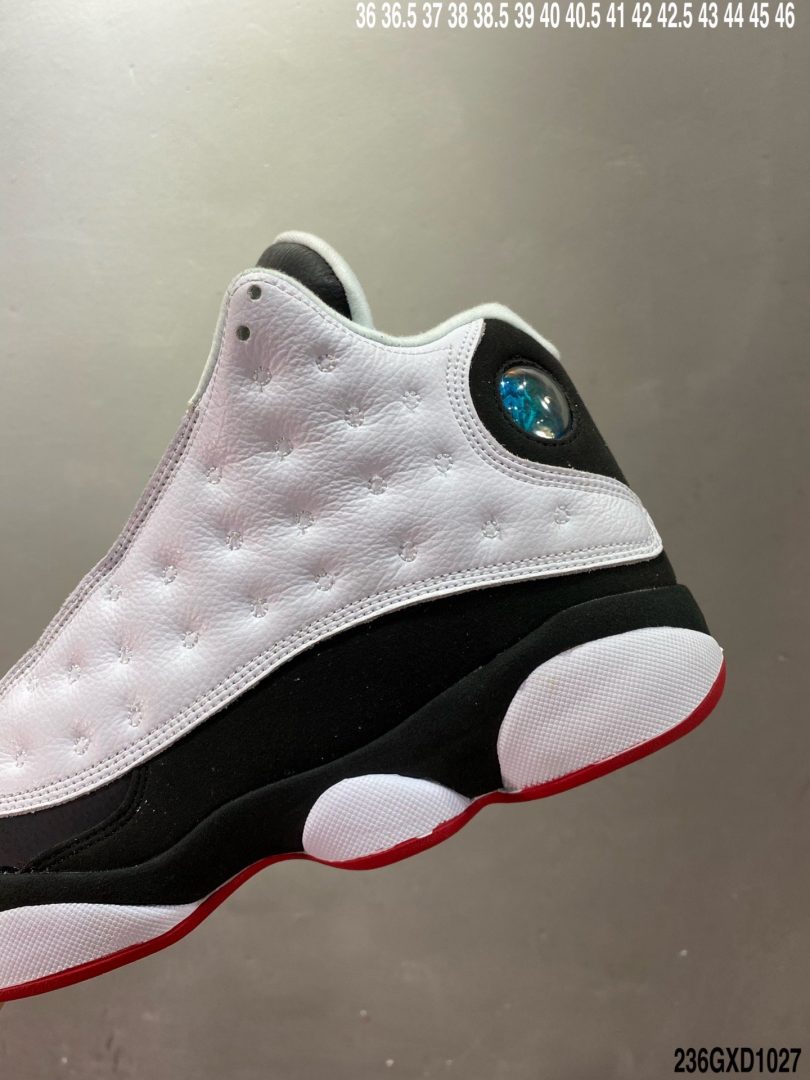 熊猫, Jordan 13, Jordan, He Got Game, Air Jordan 13, Air Jordan 1, Air Jordan - Air Jordan 13 “He Got Game” 熊猫采用黑白双色皮革拼接的鞋身搭配豹掌造型的外底