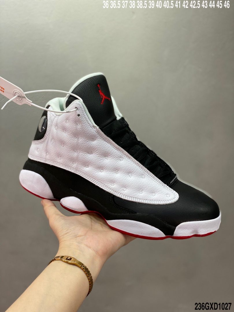 熊猫, Jordan 13, Jordan, He Got Game, Air Jordan 13, Air Jordan 1, Air Jordan - Air Jordan 13 “He Got Game” 熊猫采用黑白双色皮革拼接的鞋身搭配豹掌造型的外底