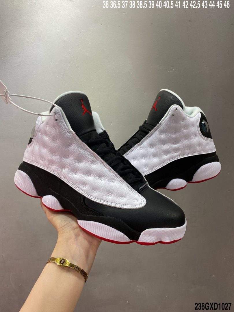 熊猫, Jordan 13, Jordan, He Got Game, Air Jordan 13, Air Jordan 1, Air Jordan - Air Jordan 13 “He Got Game” 熊猫采用黑白双色皮革拼接的鞋身搭配豹掌造型的外底