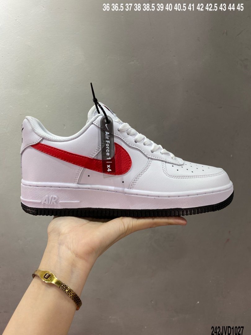 鸳鸯, 板鞋, 低帮板鞋, Swoosh, Nike Air Force 1 Low, Nike Air, Air Force 1 Low, Air Force 1 - 公司级 Nike Air Force 1 Low耐克 空军低帮板鞋 鸳鸯勾白蓝红配色