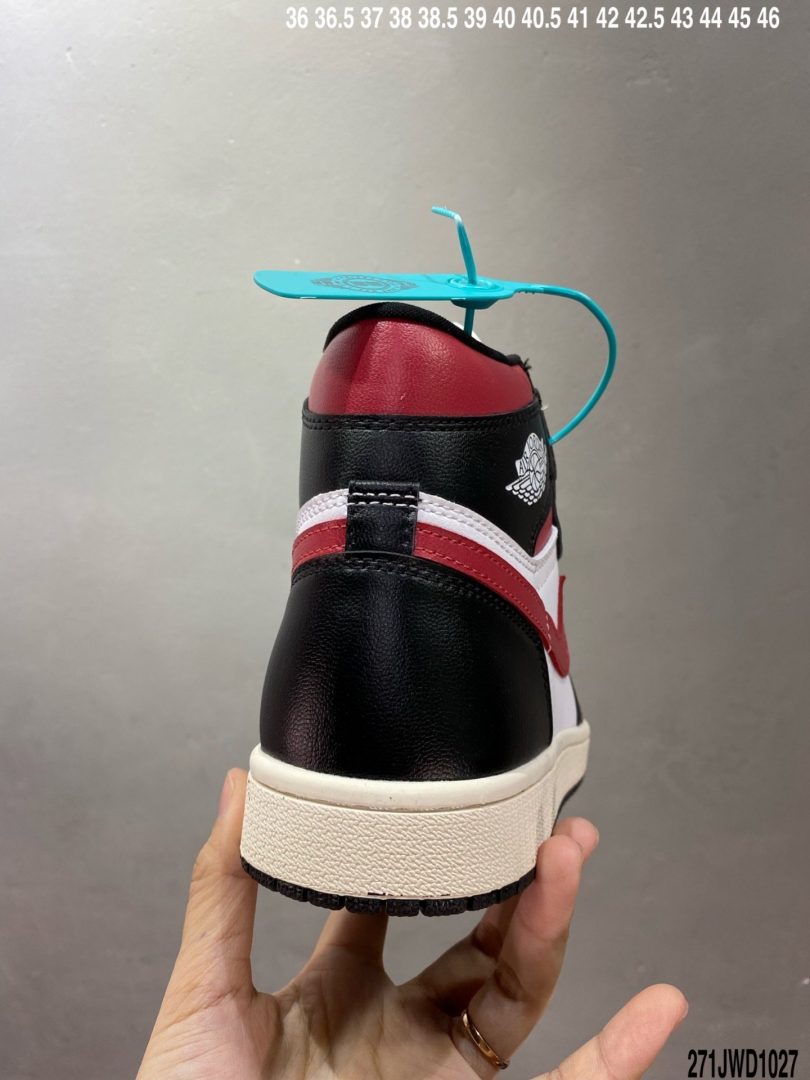 Jordan, HIGH, Gym Red, Black, Aj1, Air Jordan 1, Air Jordan - Air Jordan 1 Retro High Black Gym Red AJ1 红勾 新黑红脚趾 2019款