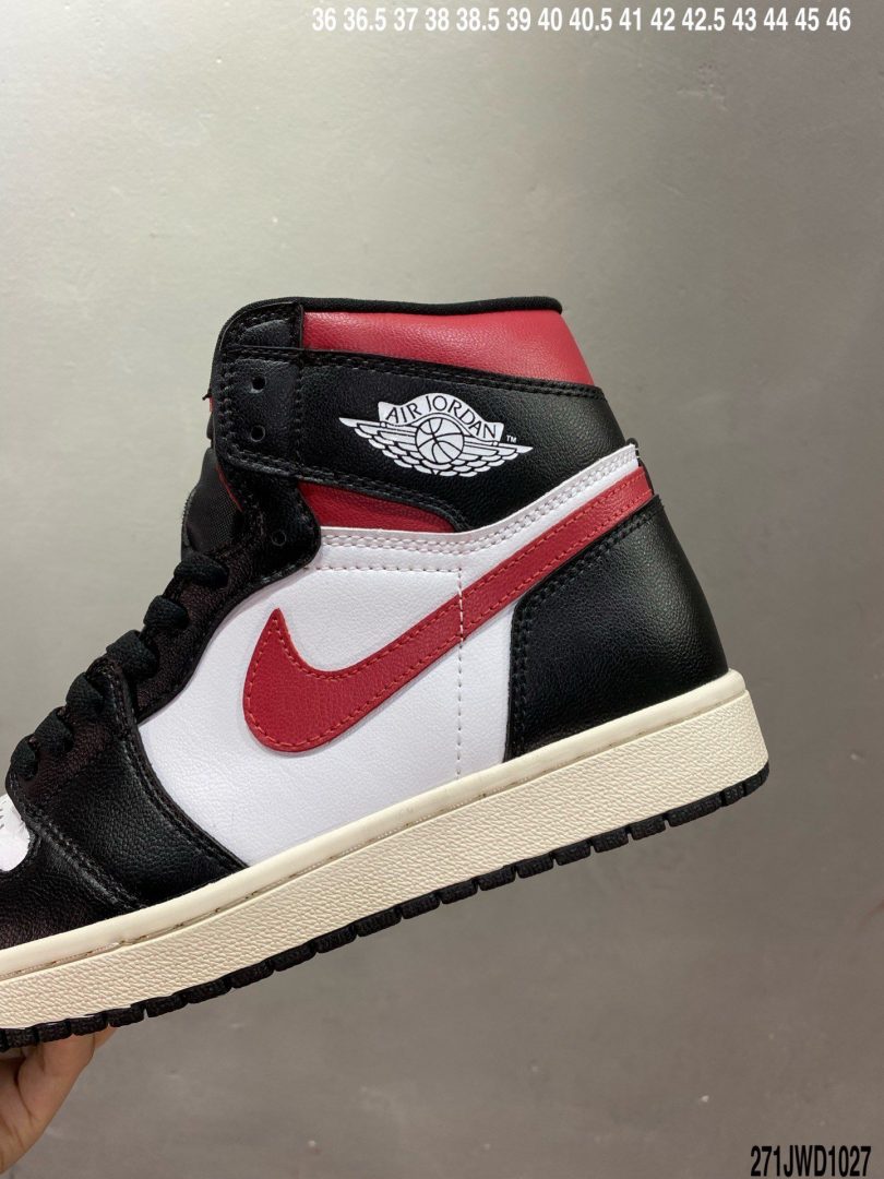 Jordan, HIGH, Gym Red, Black, Aj1, Air Jordan 1, Air Jordan - Air Jordan 1 Retro High Black Gym Red AJ1 红勾 新黑红脚趾 2019款