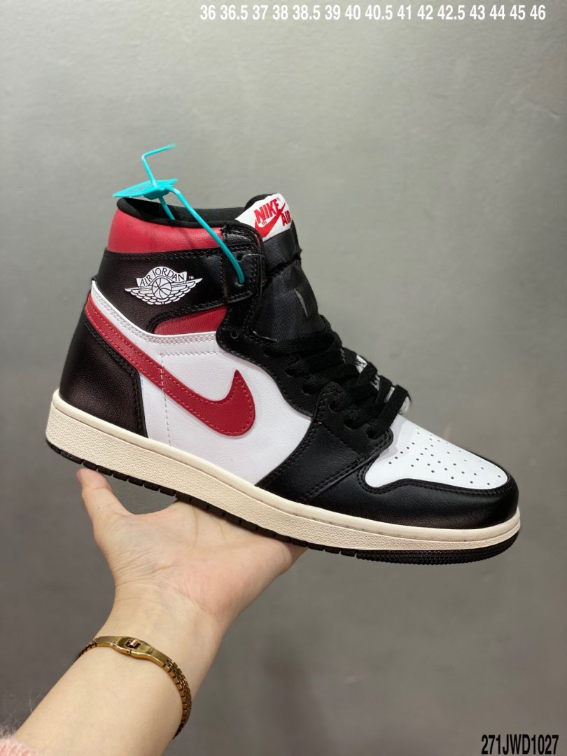 Jordan, HIGH, Gym Red, Black, Aj1, Air Jordan 1, Air Jordan - Air Jordan 1 Retro High Black Gym Red AJ1 红勾 新黑红脚趾 2019款