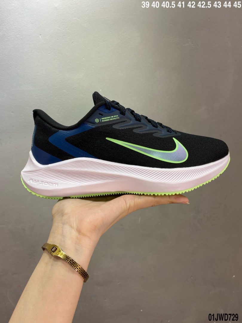 跑步鞋, 登月7代, 登月, Zoom, Winflo V7, Nike Air, NIKE, Air Zoom - 纯原 公司级Nike Air Zoom Winflo V7登月7代 网面透气 训练跑步鞋