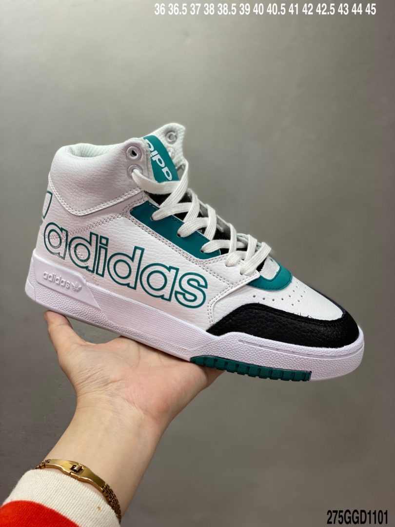 板鞋, 休闲鞋, Drop Step, Adidas - Adidas Drop Step 三叶草 全新经典复古板鞋 男女潮流头层皮休闲鞋ID:275GGD1101